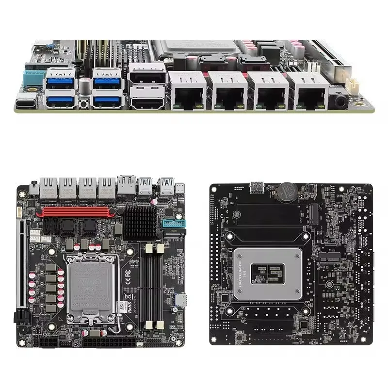 Placa base vPro Q670 NAS Max 6 - Lga 1700 Ddr5 Itx Motherboard reseña y precio