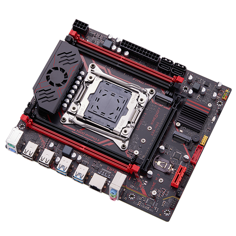 Kit de placa base para juegos  - X99 Dual Cpu Motherboard Combo reseña y precio